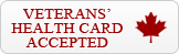 Veterans' Health Card Accepted